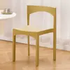 Silla de Comedor Familiar de Plástico Mobius para Uso en EE.UU. Silla Gruesa de Diseñador Dopamina Lujo Ligero Silla Simple con Respaldo