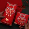 Sobre Rojo de Cumpleaños Completo para Bebé, Paquete Rojo de Cien Días para Niño de un Año, Modelo Nuevo 2027 Sellado en Oro Estilo Chino al por Mayor Regalo de Agradecimiento