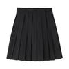 Falda plisada de cuadros jk ortodoxa multicolor falda de mujer falda corta otoño e invierno falda plisada falda básica de color sólido falda uniforme de largo medio