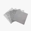 Malla de chapa perforada de acero inoxidable 304 malla de filtro perforada placa tamiz de agujero redondo placa de agujero perforado especial malla de cortina de pared decorativa