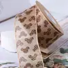 Estampado de cabeza de ratón de dibujos animados cinta de gasa lazo DIY accesorios para el cabello flores regalo horneado empaque de pastel