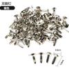 Color de Uñas de Pie Doble Uñas de Pie para Pies Niños Hechas a Mano DIY Uñas de Pie Uña de Dos Ángulos Guardería Material de Unión para Hacer Uñas