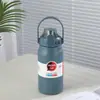 Copo Térmico Personalizado de Aço Inoxidável 316, Garrafa de Água Portátil para Esportes ao Ar Livre, com Aparência Premium, Copo com Canudo tipo Bolsa de Grande Capacidade