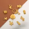 Guirnalda de Cascabeles de Acero Inoxidable Colgante de Cachorro Pájaro Color Dorado Conservación del Color Joyería Moda Característica Accesorios para Joyería DIY