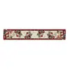 Mantel de Navidad Suministros Tela Oxford de Poliéster Camino de Mesa Decoración Creativa de Mesa Navideña Bandera Estampada Personalización Transfronteriza