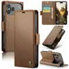 Adecuado para iPhone 17 Funda Antirrobo para Teléfono Móvil Samsung S24 Funda de Cuero Magnética para Teléfono Móvil Apple 15 Funda Protectora Tipo Flip