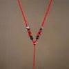 Joia Estilo Xizang com Contas Dzi e Pingente de Ágata, Cordão de Colar Artesanal para Homens e Mulheres, Usado no Pescoço ou Clavícula