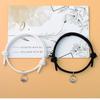 Pulsera de Cuerda Milanesa para Pareja Magnética de Astronauta Estrella de Venta Caliente Transfronteriza, Pulsera Ajustable Tejida a Mano