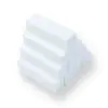 Fornecimento exclusivo transfronteiriço de bloco de polimento de algodão de alta elasticidade em quatro lados, em formato de tofu colorido, para conjunto de modelagem e polimento de unhas para manicure