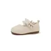 Sapatos Novos para os Primeiros Passos de Crianças Primavera 2026 Estilo Coreano Sapatos Mary Jane Meninas Solado Macio Acabamento em Renda Pequenos Sapatos de Couro