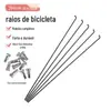 Raios de Bicicleta Mountain Bike Fio de Cotovelo Barra Aço 45# Bicicleta de Estrada 14g Tampa de Tira Raios de Bicicleta de Alta Resistência