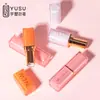 Tubo de Lipstick Cuadrado Coreano 3g Tapa a Presión Interior Brillante Bálsamo Labial Cáscara Vacía Empaque Cosmético Plástico Al Por Mayor
