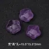 Ametista Natural Leão do Amor Contas Salpicadas Acessórios de Joias Pingente de Amor DIY Pulseira Colar Pequenas Joias Venda por Atacado