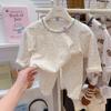 Conjunto de Ropa Interior Térmica Sin Costuras de Dibujos Animados para Niños y Niñas, Estilo Nuevo Otoño e Invierno 2026, Conjunto de Dos Piezas de Lycra