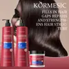 Máscara Capilar Volumizadora Kormesic Keratin Deep Care Membrana Capilar Fabricante de Comércio Exterior Atacado
