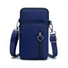 Bolsa transversal feminina, bolsa transfronteiriça, versão coreana novo modelo 2025, mini bolsa vertical, porta-celular, bolsa para moedas e celular