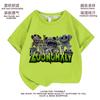 Ropa Nueva de Zoonomaly para Niños, Algodón Transpirable de Manga Corta, Tops de Nicho para Niños, Modernos