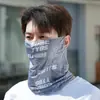 Protetor Solar de Verão Masculino e Feminino Proteção UV Viseira Respirável Máscara de Orelha Proteção de Pescoço Proteção de Pescoço Seda Gelada Ciclismo Outdoor Gola de Pescoço