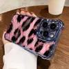 Comercio Exterior Más Vendido Estilo Chica Picante Estampado de Leopardo Clásico Pintura UV Impresión de Alta Definición Funda para Teléfono iPhone 18 Pro con Airbag Anti-Caídas