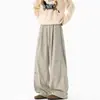 Novas Calças Casuais Primavera e Outono 2026: Simples, Moderno, Artístico, Estilo Harajuku, Elegante, Descontraído, Fashion, Versátil, Estilo Japonês, Unissex