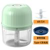 Picadora de Ajo Eléctrica Inalámbrica Dip para Barbacoa Dip Pequeña de Cocina Doméstica Máquina para Moler Ajo Máquina para Triturar Alimentos para Bebé