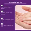 Caneta hidratante para cuidados com as unhas, textura leve, fácil de absorver, portátil, suave para o cuidado diário das unhas, simples e fácil de usar