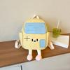 Mochila de desenho animado para meninos e meninas Mochila escolar de estudante de jardim de infância de casa pequena fofa 2024 Nova mochila infantil de comércio exterior