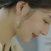 Pendientes Elegantes y Ligeros con Forma de Espiral para Mosquitos, Clip-On para Mujer, Pendientes Cuadrados y Redondos Vintage con Perlas