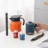 Conjunto de Canecas de Cerâmica para Escritório Wanli Jiangshan Bule Cozido Conjunto de Canecas de Escritório Presente Criativo para Negócios Conjunto de Chá Kung Fu