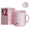 Taza de acero inoxidable 316 transfronteriza con tapa, 12 oz, taza de café elegante, taza de leche para oficina, taza de té