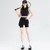 Pantalones Falda de Yoga Falsos de Dos Piezas para Mujer Verano 2026 Estilo Nuevo Delgados Adelgazantes Cintura Alta Pantalones Falda Deportivos Pantalones Falda de Fitness