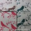 Tela Estampada de Poliéster Lino 10S Poliéster Lino Viscosa Mezclada Tela Lisa 180g Viscosa Lino Slub Lavado a la Arena Nube Flor Tela Arrugada 4.5