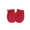 Conjunto de Gorro y Manoplas para Bebé Niña Recién Nacida Gorro de Hospital Gorro con Lazo Guantes de Bebé 0-6 Meses Gorro