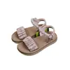 Tamanho 31-36 2026 Novo Modelo Sandálias Infantis com Solado de Poliuretano Online Sapatos de Praia para Meninas 5955