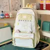Mochila Nueva y Elegante para Estudiantes de Primaria, Mochila Escolar que Protege la Columna Vertebral para Grados 3-6, Mochila Dulce y Linda con Gran Capacidad