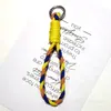 Huayang color nuevo creativo diagonal cuerda larga mini cordón de cambio bolsa de almacenamiento para llavero de teléfono móvil colgante de cordón