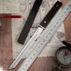 Pequeño acorazado M390 espejo mango ABS camping al aire libre picnic pesca cuchillo de fruta equipo de camping cuchillo para el hogar
