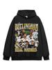 Camiseta de Manga Corta Estampada de Fútbol Americano Transfronterizo Zod Bellingham Sudadera Pesada con Cuello Redondo