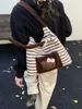 2025 Nuevo Gatito Otoño e Invierno Piel de Oso Teddy Bolso de Hombro Axila Tote de Gran Capacidad Bolso para Salir y Viajar