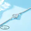 Pulseira de Prata 925 Esterlina com Diamantes Inteiros em Forma de Cabaça com Cravação Vazia para Inlay DIY, Nó de Borboleta Ajustável Estilo Nacional