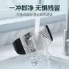 Bestseller transfronterizo en stock: Prensa de ajo manual de acero inoxidable de grado alimenticio con múltiples agujeros, multifuncional y segura para las manos
