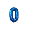 Versão americana de 16 polegadas de pequeno balão digital de folha de alumínio 0-9 preto vermelho azul rosa vermelho Balão digital de alumínio de 16 polegadas