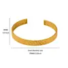 Joia de Pulseira Estilo Europeu e Americano, Pulseira Geométrica de Linha Oca em Aço Inoxidável, Pulseira Larga Fashion Statement Feminina, Acessório de Mão Único e Exagerado