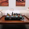 Olla de Aceite Esencial para Spa Tailandés Salón de Belleza Cerámica Hoja Botella de Aceite Esencial Aromaterapia Mezcla Dispensación Bandeja de Spa Set