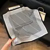 Pañuelo de Seda 70 Cuadrado Moda Coreana de Alta Gama Versátil Profesional Seda Sintética Pequeño Pañuelo de Cuello Estampado Retro Pañuelo de Seda para Mujer