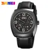 SKMEI Timeline Belleza Clásico Negocios Moda Reloj de Cuarzo para Hombre Fecha Correa Reloj para Hombre Oferta de Fábrica