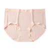 [Personalizada] Calcinha Feminina de Fibra de Bambu Shorts de Cintura Média Grau 7A Antibacteriana Forro de Seda de Amora Roupa Íntima para Meninas