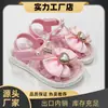 Sandalias para Niñas Pequeñas y Medianas con Hebilla Antideslizante de Velcro, Zapatos de Princesa de Verano para Niños Pequeños, Múltiples Tallas, Tallas Mixtas