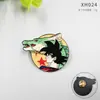 Insígnias Metálicas de Desenho Animado Anime Luffy Goku Naruto Gato Liga de Zinco Insígnias Podem Ser Personalizadas com Logo
