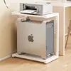 Bandeja para Host de Computadora Caja de Piso Base Gabinete de Almacenamiento para Oficina Estación de Trabajo Multicapa Estante para Impresora